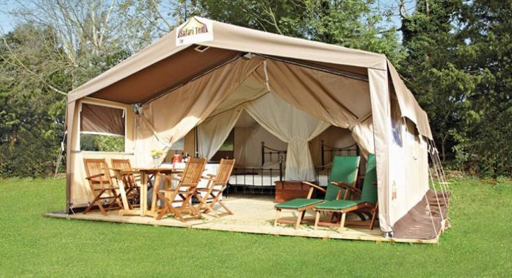 h&eacute;bergement tente safari