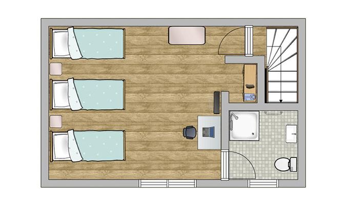 Plan appartement b